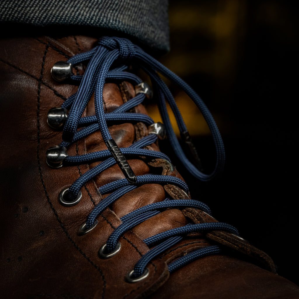 Navy boot laces Clearance